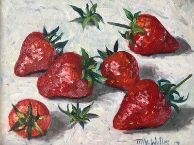 Fresas 2019 (aceite) de Tilly Willis