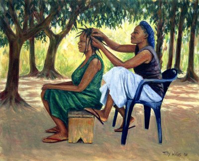 El peluquero, 2001 de Tilly Willis