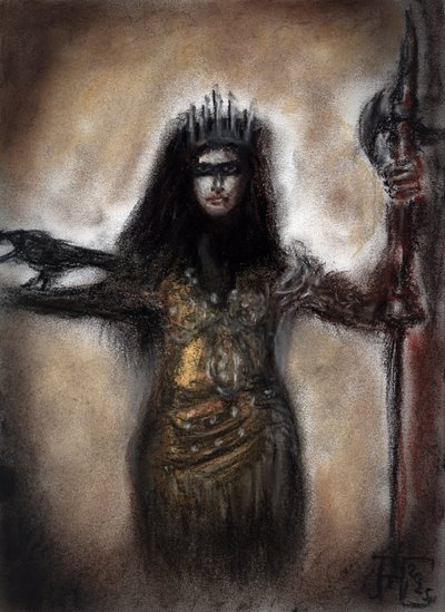 La reina de la fantasía oscura de Tim Hoinkis