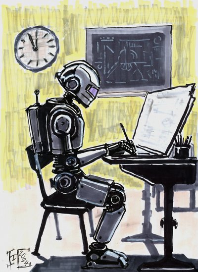 Aprendizaje de los alumnos con robots de Tim Hoinkis