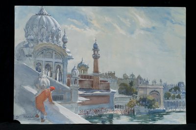 El Refectorio, Templo Dorado, Amritsar, 2012 de Tim Scott Bolton