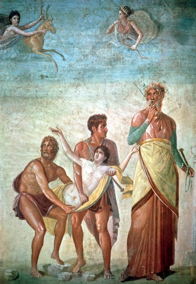 El Sacrificio de Ifigenia, de la Casa del Poeta Trágico de Timante