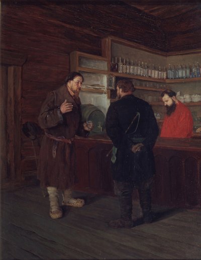 En una taberna de Timofei Illarionovich Mozgov