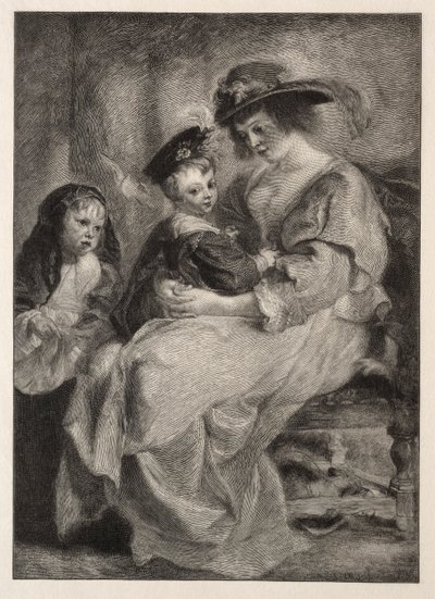 Helen Fourment y sus hijos de Timothy Cole