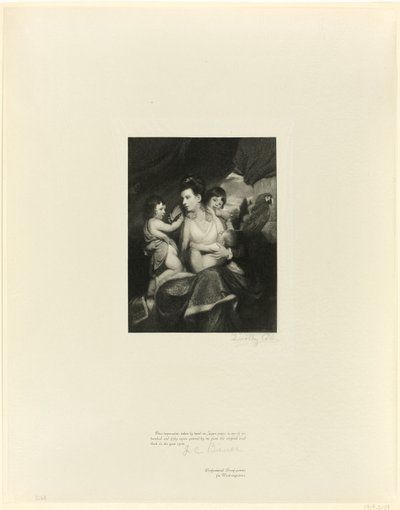 Lady Cockburn y familia, de Old English Masters de Timothy Cole