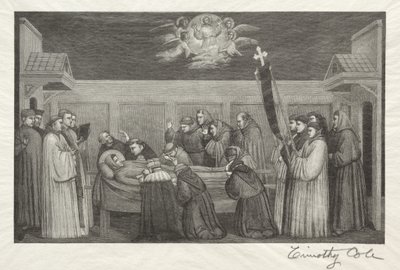 Viejos maestros italianos: Muerte de San Francisco, 1888-1892 de Timothy Cole