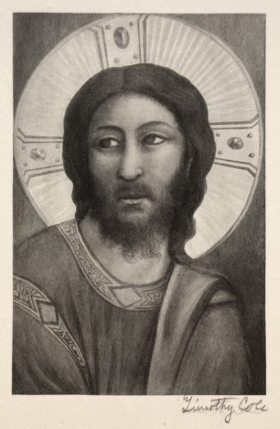 Viejos maestros italianos: Cabeza de Cristo, 1888-1892 de Timothy Cole