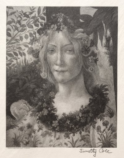 Maestros italianos antiguos: Cabeza de Flora, 1888-1892 de Timothy Cole