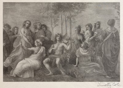 Viejos maestros italianos: Parnaso, 1888-1892 de Timothy Cole