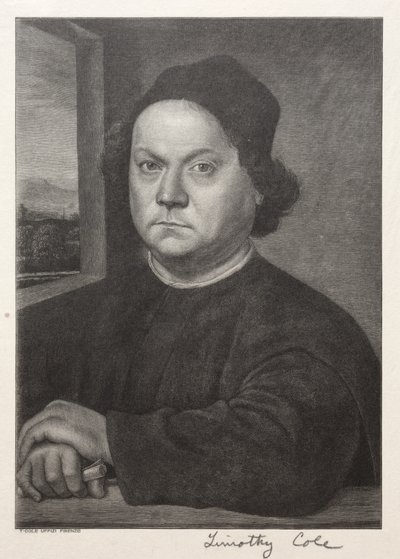 Viejos Maestros Italianos: Retrato de Andrea Verrocchio, 1888-1892 de Timothy Cole