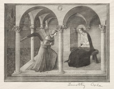 Viejos maestros italianos: La Anunciación, 1888-1892 de Timothy Cole