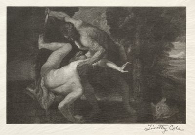 Viejos maestros italianos: La muerte de Abel de Timothy Cole