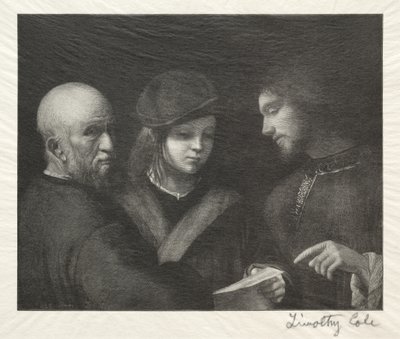 Viejos maestros italianos: Las tres edades, 1888-1892 de Timothy Cole