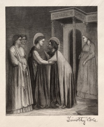 Viejos maestros italianos: La Visitación, 1888-1892 de Timothy Cole