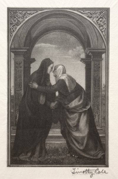 Viejos maestros italianos: La Visitación, 1888-1892 de Timothy Cole