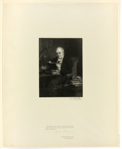 Retrato del Dr. John Allen, de Old English Masters de Timothy Cole