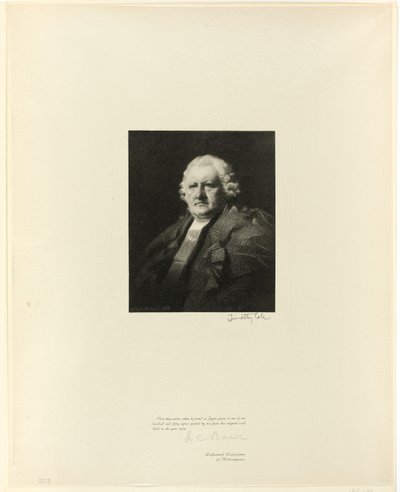 Retrato de Lord Newton, de Old English Masters de Timothy Cole