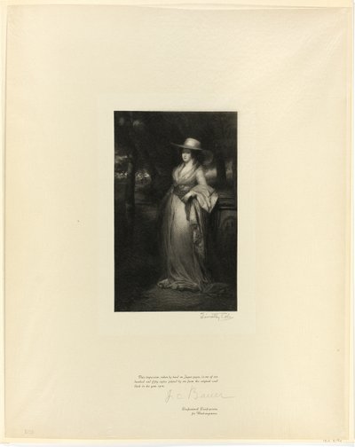 Retrato de una dama, de Old English Masters de Timothy Cole