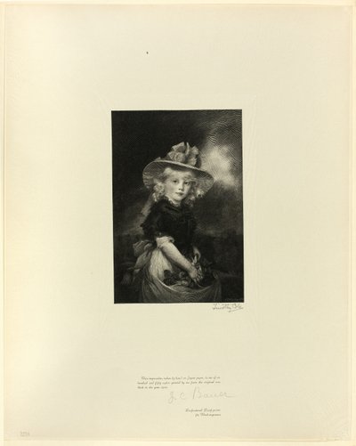 Princesa Sofía, hija de Jorge III, de Old English Masters de Timothy Cole