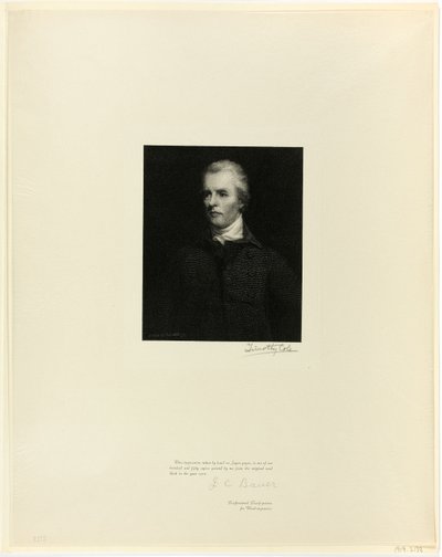 El Muy Honorable William Pitt, de Viejos Maestros Ingleses de Timothy Cole