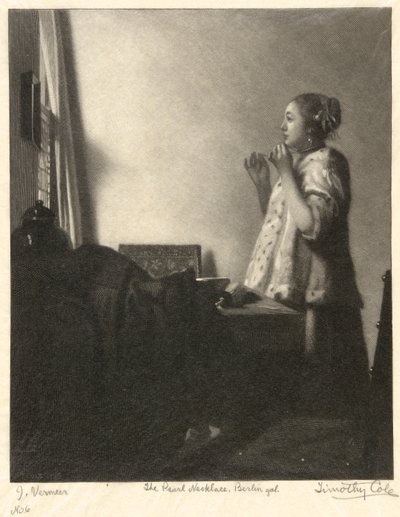 El collar de perlas, Galería de Berlín de Timothy Cole
