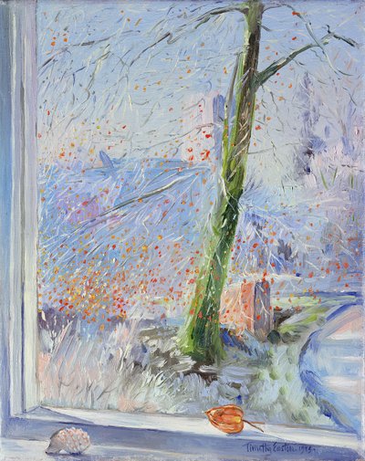 Árbol de haya y escarcha, 1989 de Timothy Easton