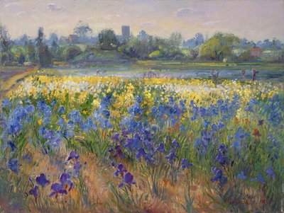 Niebla azul en Burgate, 1993 de Timothy Easton