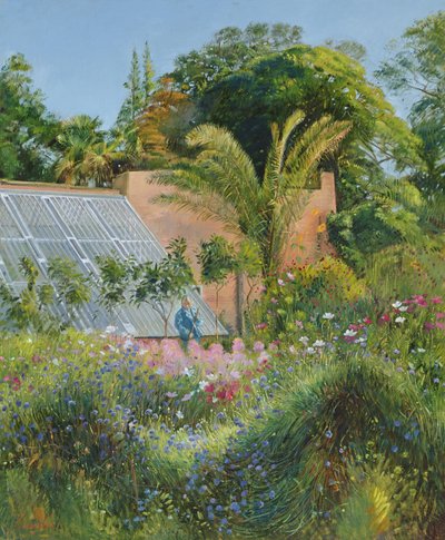 Olas de aciano en Heligan de Timothy Easton