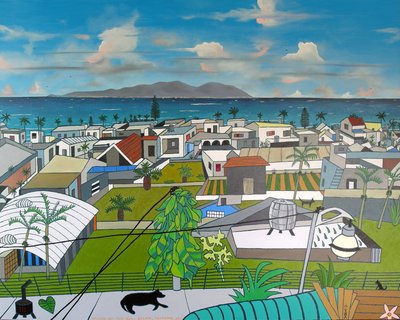 Vista del pueblo de Dulan de Timothy Nathan Joel