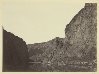 Cañón Negro, Río Colorado, mirando hacia abajo desde el Campamento Big Horn de Timothy O