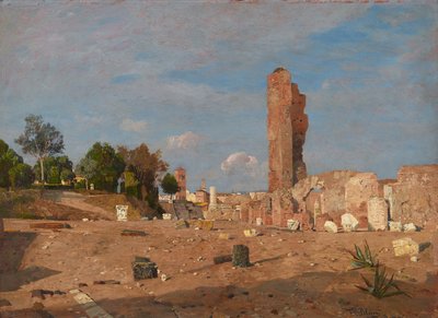 Tarde en el Palatino de Tina Blau