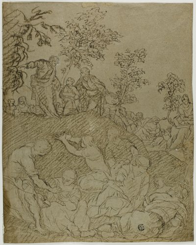 Milagro de los panes y los peces de Tintoretto