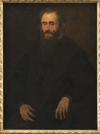 Retrato de un hombre de Tintoretto
