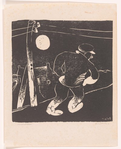 Moonlight (título original del objeto) de Tinus van Doorn (signed by artist)