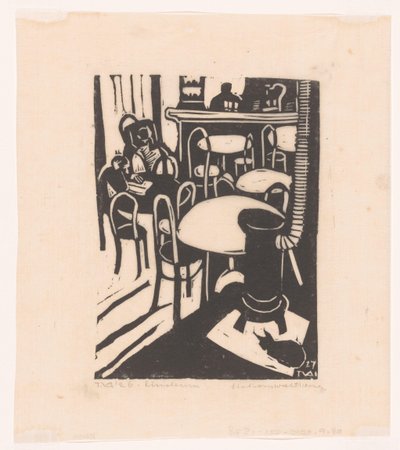 Stationswachtkamer (título original del objeto) de Tinus van Doorn (signed by artist)