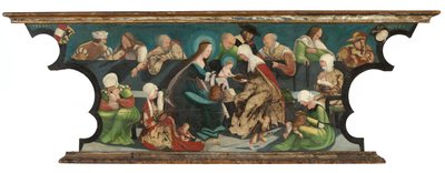 Fragmentos de un retablo alado de Tiroler Maler