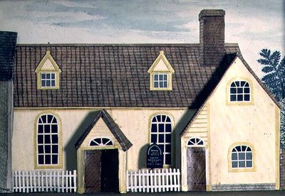 Maqueta de una capilla, Halstead Congregate Church, Essex de Tirzah Ravilious