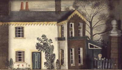 Maqueta de una casa de Tirzah Ravilious