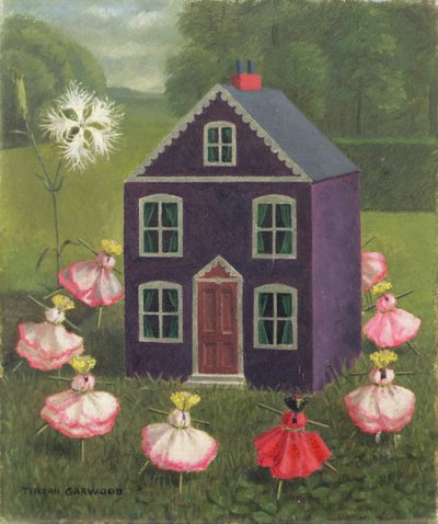 Casa de la Sufragista (óleo sobre lienzo) de Tirzah Ravilious