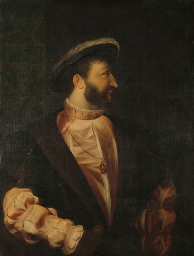 Francisco I (1494-1547), rey de Francia de Titiaan (copy after)