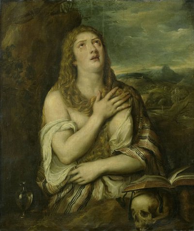 María Magdalena penitente de Titiaan (copy after)