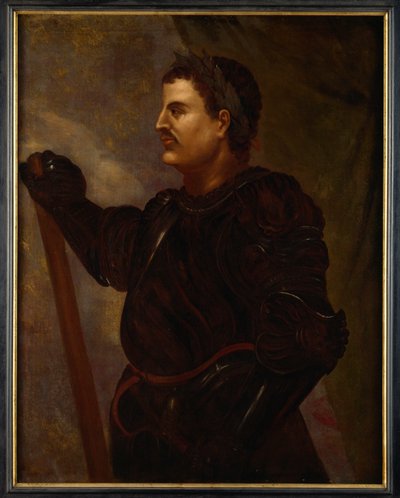 Claudio César (óleo sobre lienzo) de Titian (c.1488 1576) (after)