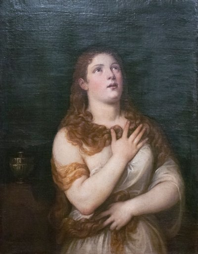Magdalena penitente de Titian (c.1488 1576) (after)