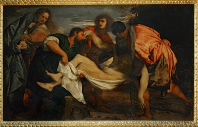 Le Transport du Christ au tombeau - Entierro de Cristo ... de Titian (c.1488 1576)