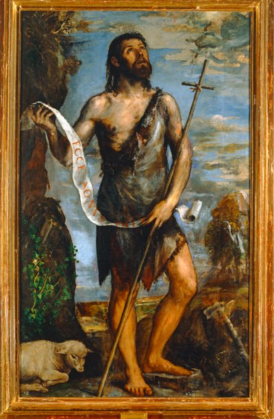 San Juan Bautista. 10014726 ... de Titian (c.1488-1576)