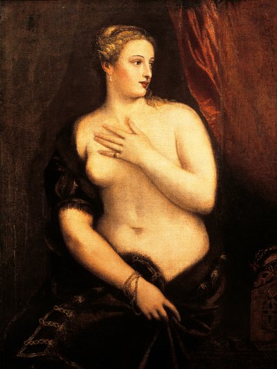 Venus con espejo de Titian (c.1488 1576)