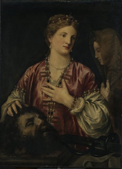 Judith con la cabeza de Holofernes de Titian (c.1488 1576) (workshop)