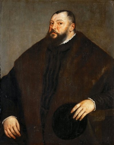 Retrato de Juan Federico I (1503-1554), Elector de Sajonia de Tiziano Vecelli