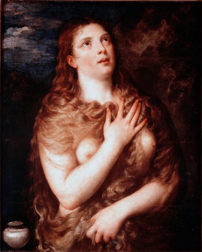 María Magdalena en penitencia de Titian (c.1488 1576)