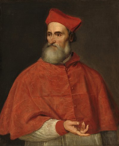 Retrato del cardenal Pietro Bembo de Tiziano Vecelli